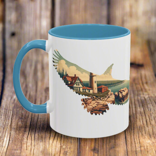 Acadia National Park Colored Coffee Mug 11oz 15oz Maine Cup