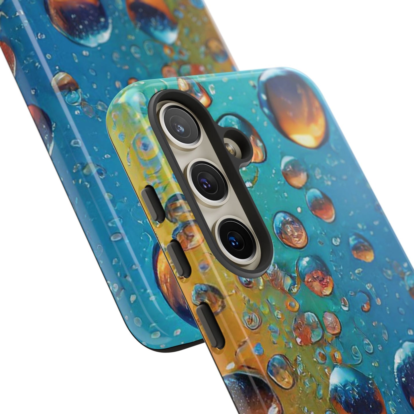 Colorful Water Droplets Tough Phone Case