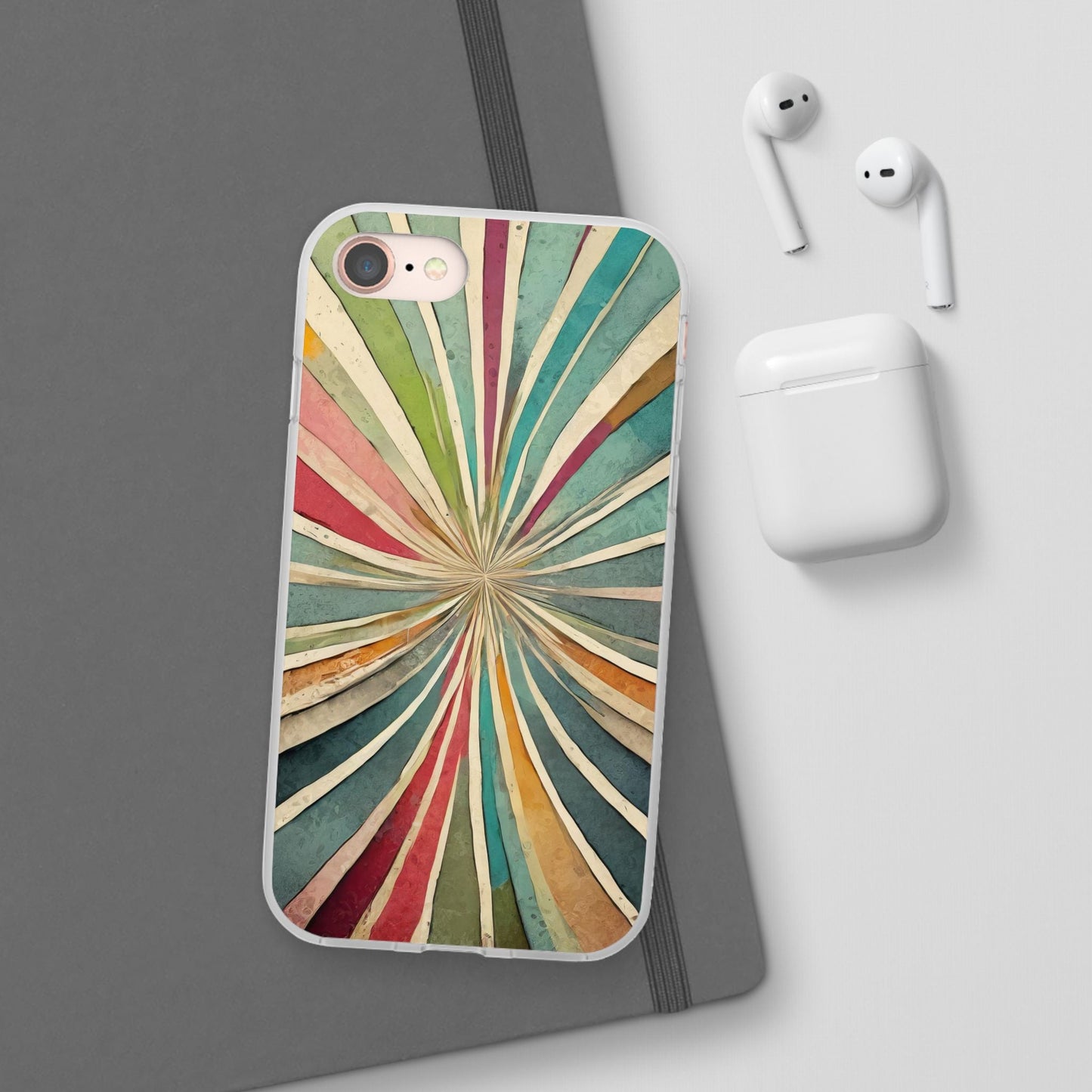 Vibrant Rainbow Flexi Phone Case