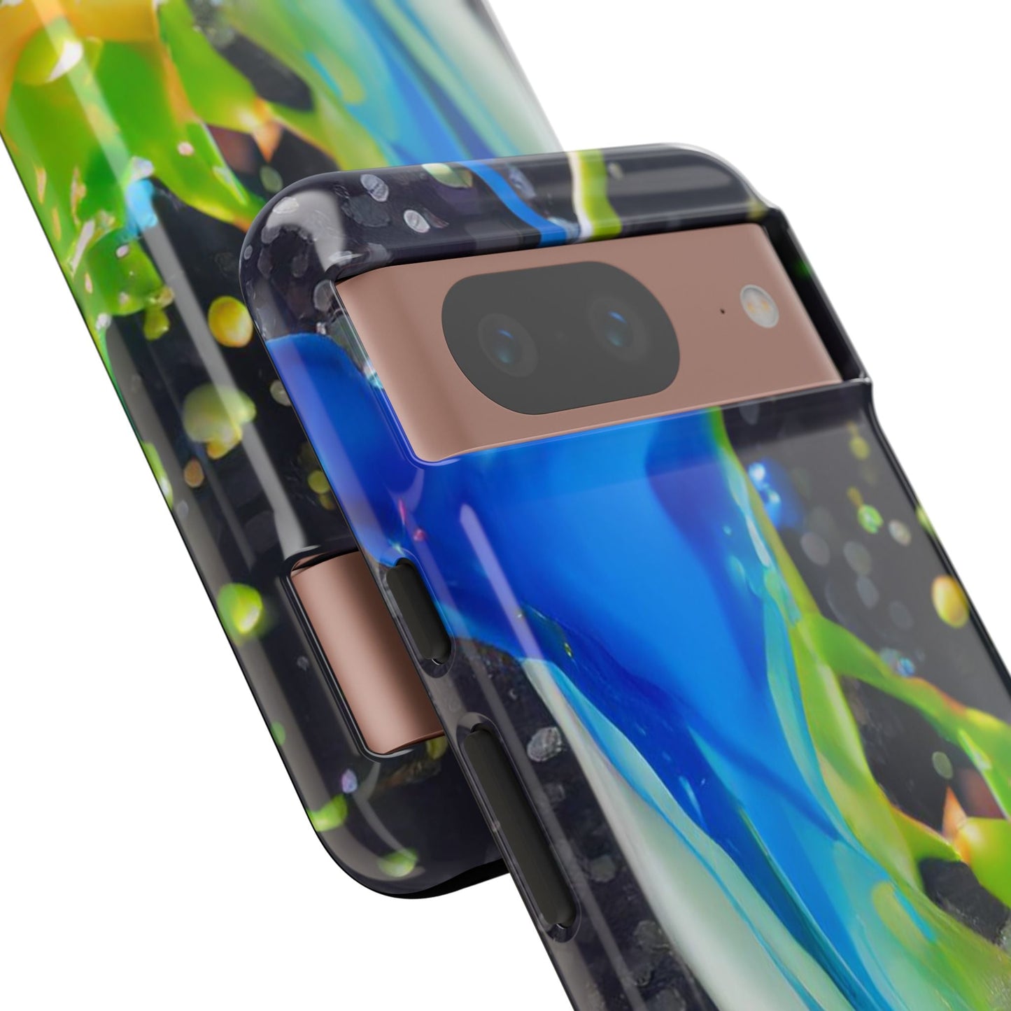 Vibrant Paint Splash Phone Case - Tough & Stylish Protection
