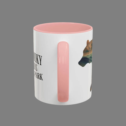 Great Smoky Mountains National Park Colored Coffee Mug 11oz 15oz Bear Cup
