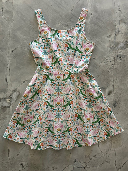 Tropical Skater Dress