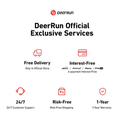 DeerRun All-New 2026 A1 Pro Move+ Smart Foldable Treadmill with 6% Incline & NFC | 350Lbs, 10mph, Black