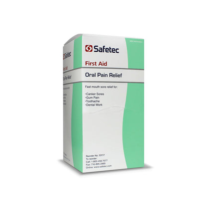 Oral Pain Relief Gel .75 g Packet, 144 Per Box