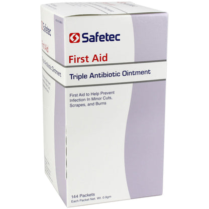 Triple Antibiotic .9gm. Pouch, 144 per box