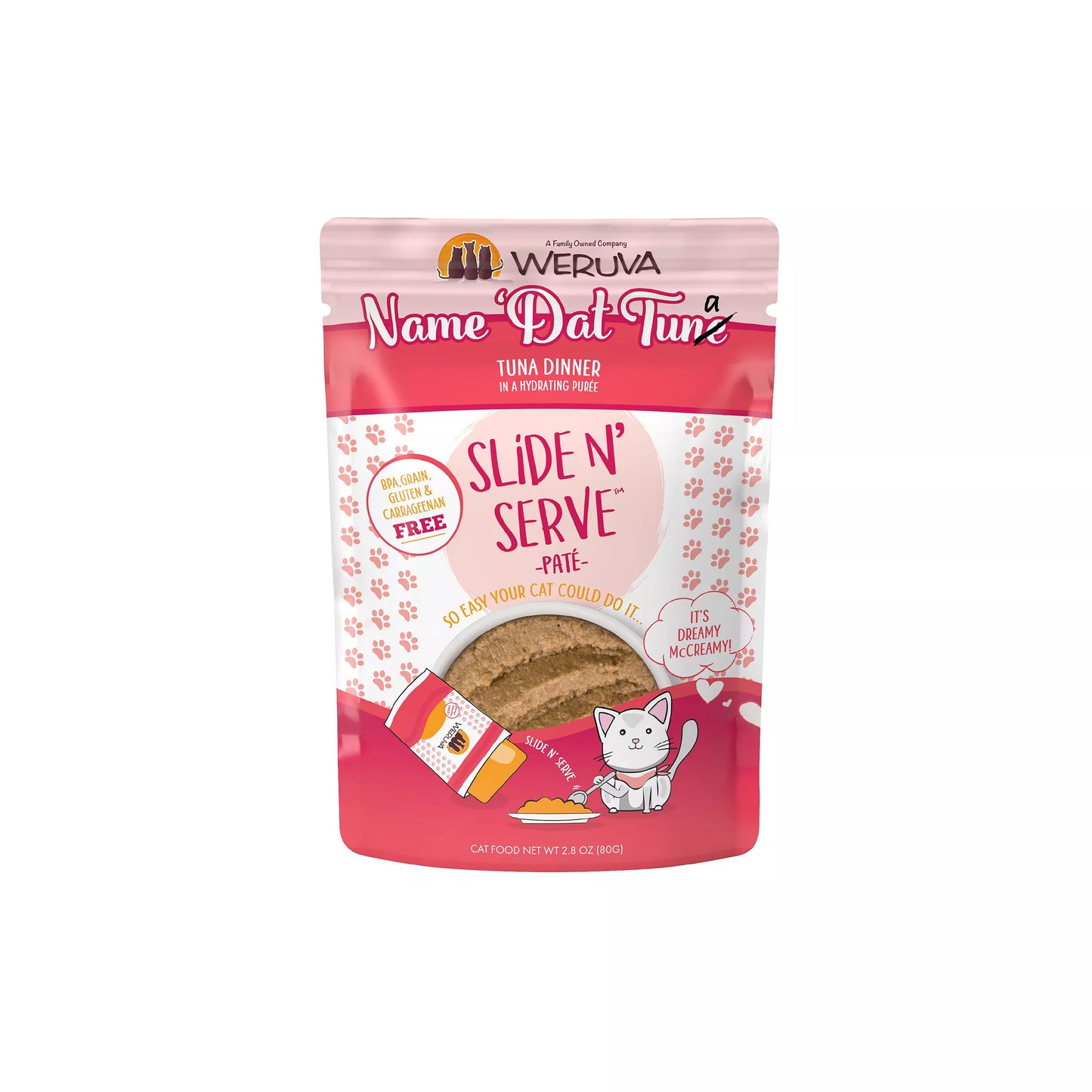 Weruva Slide Name 'Dat Tuna Cat Pouch (2.8oz)
