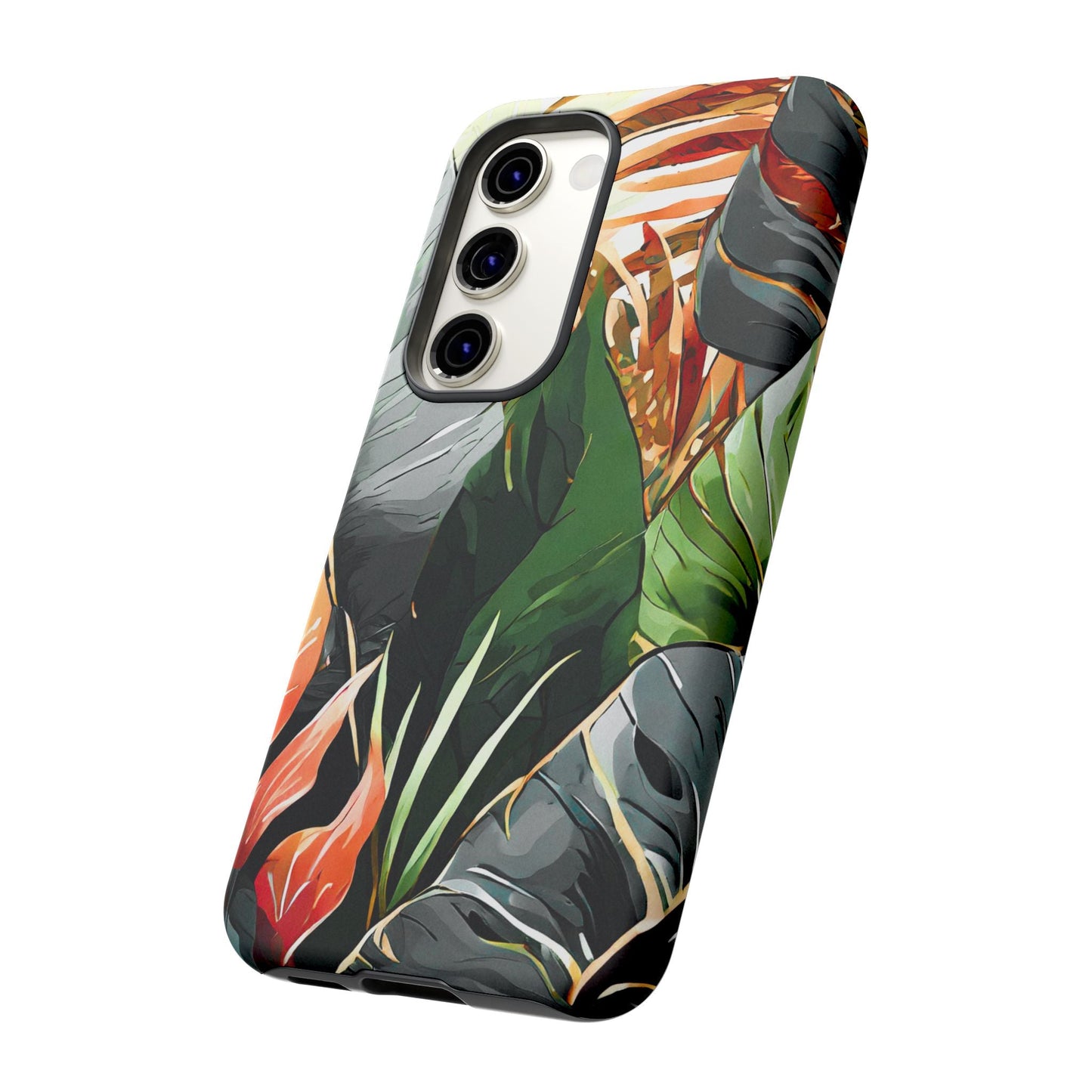 Tropical Leaf Tough Phone Case