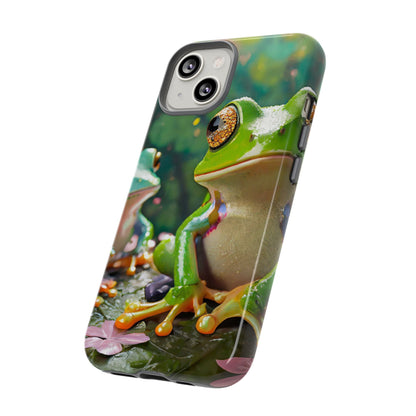 Someone Watching Colorful Frog Tough Phone Case