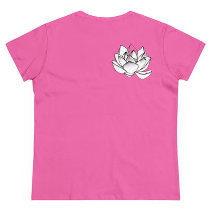 Buddha Pastel Sketch Women's Cotton Tee