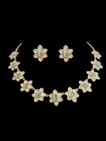 DNS180 Mina Polki set - mint ( READY TO SHIP )