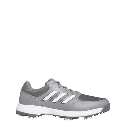 adidas Mens Tech Response 3.0 Golf Shoes Grey Four/Footwear White/Grey Three 8.5 Wide