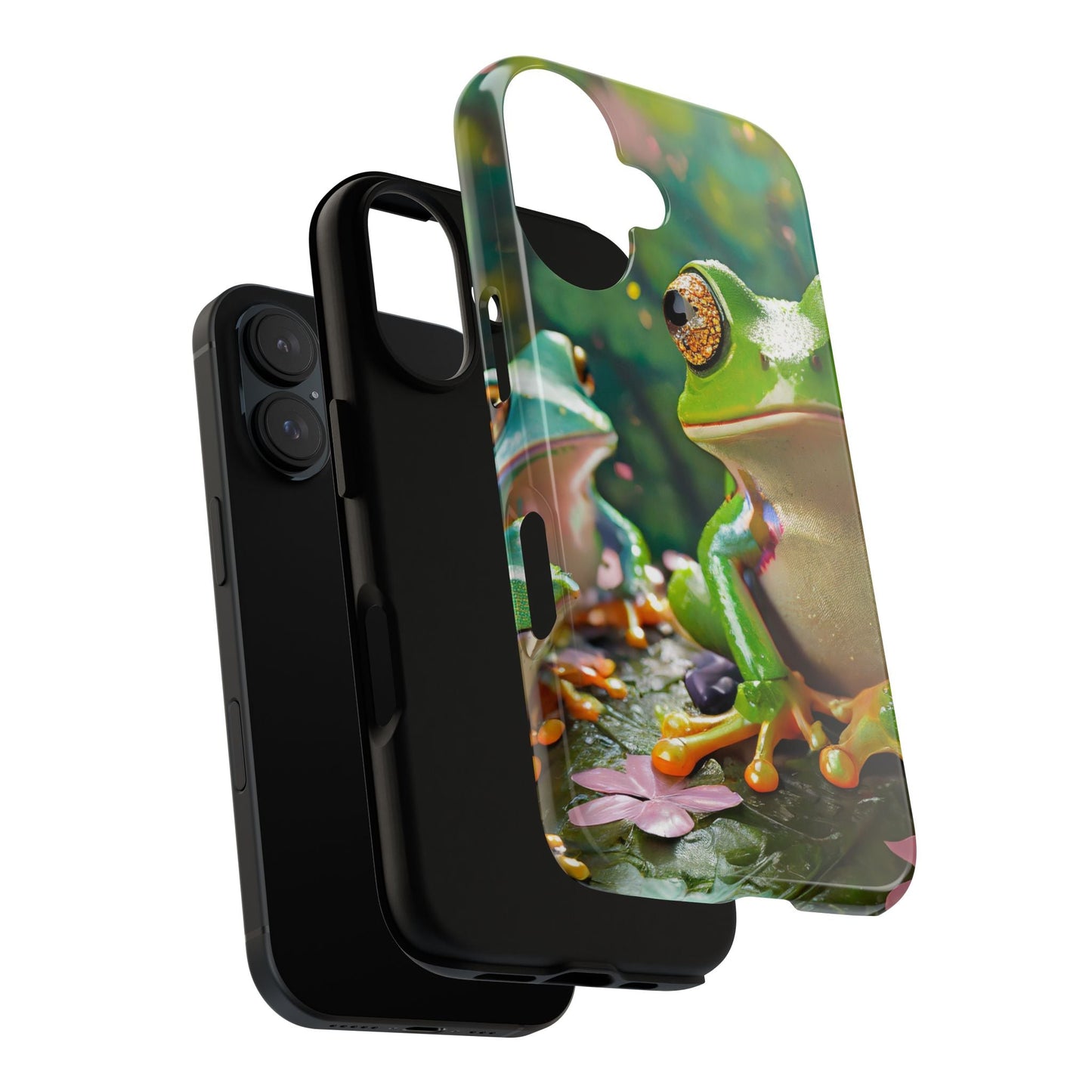 Someone Watching Colorful Frog Tough Phone Case