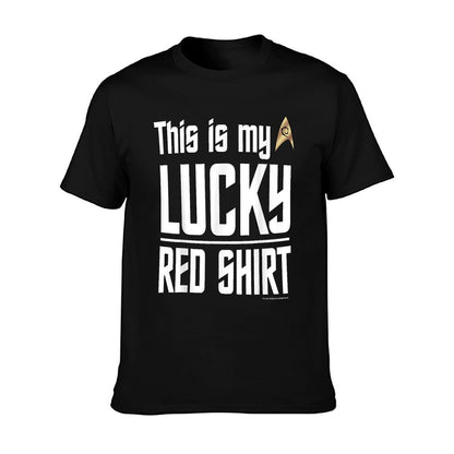 Star Trek The Original Series This Is My Lucky Red Shirt T-Shirt