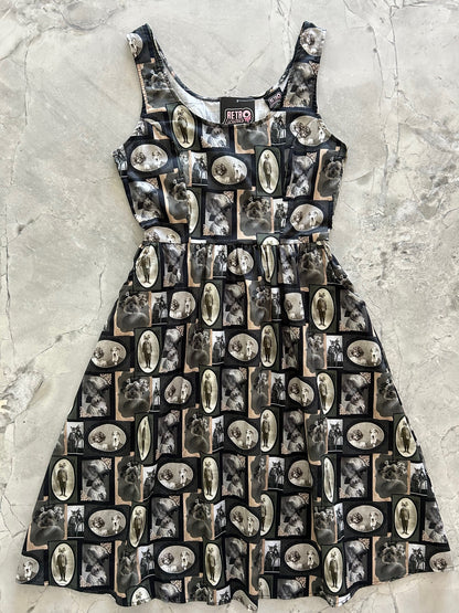 Dapper Dogs Fit & Flare Dress - Small only, 1 left!