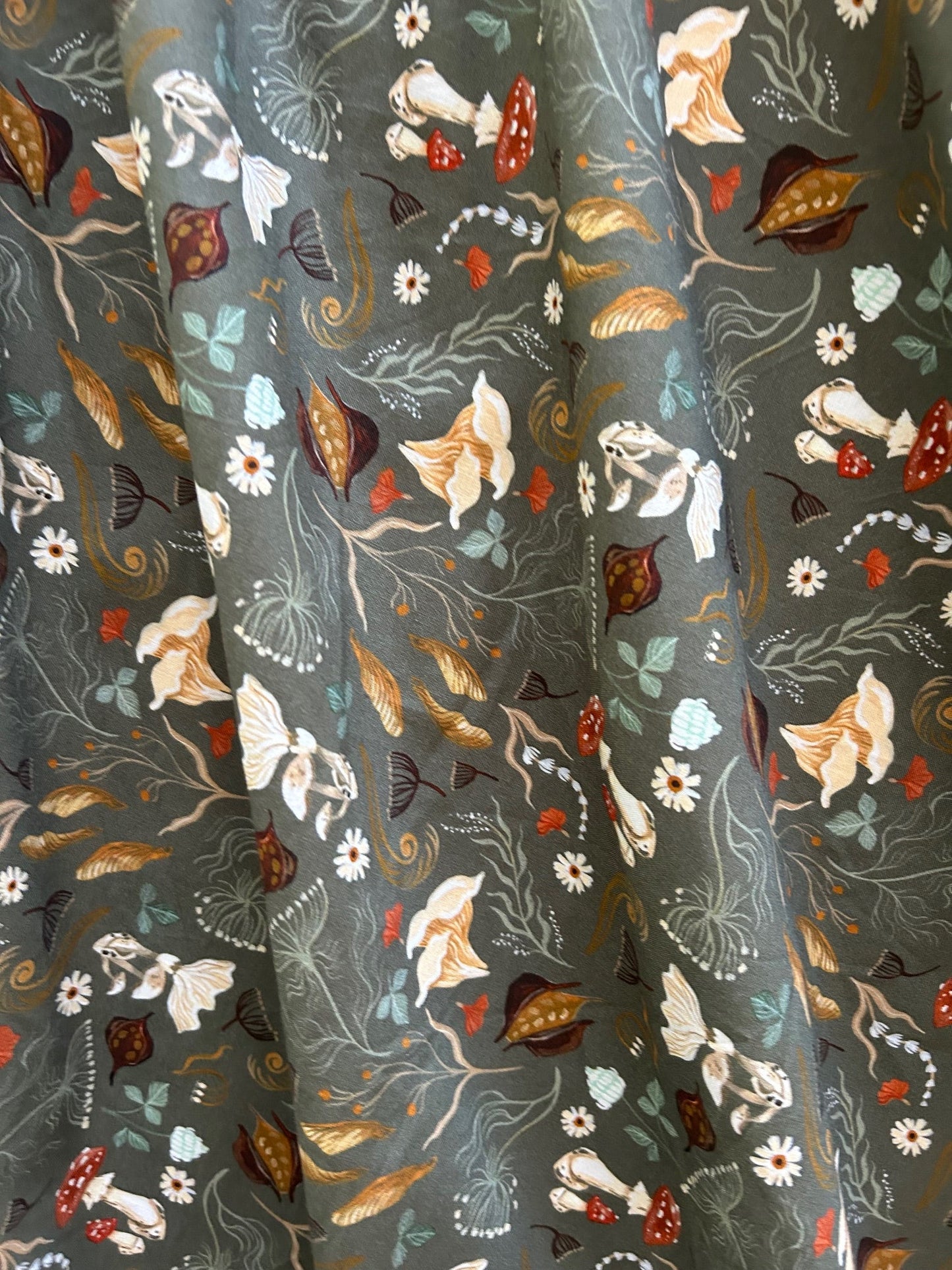 Mushroom Midi Dress