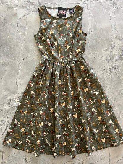 Mushroom Midi Dress