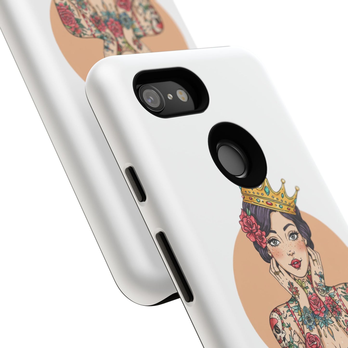 My Crown Never Falls Tattooed Girl Tough Phone Case