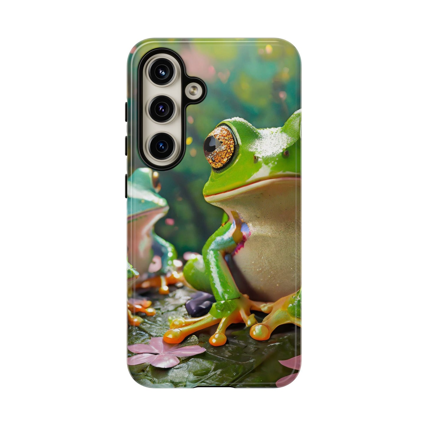 Someone Watching Colorful Frog Tough Phone Case