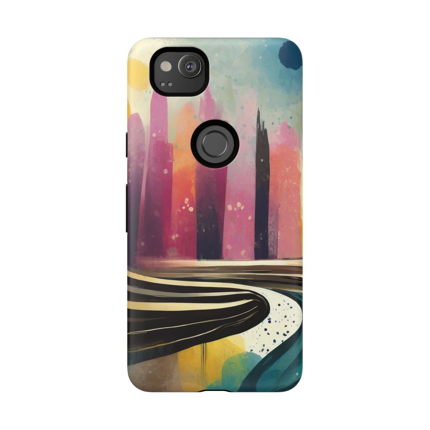 City Skyline Vibrant Tough Phone Case