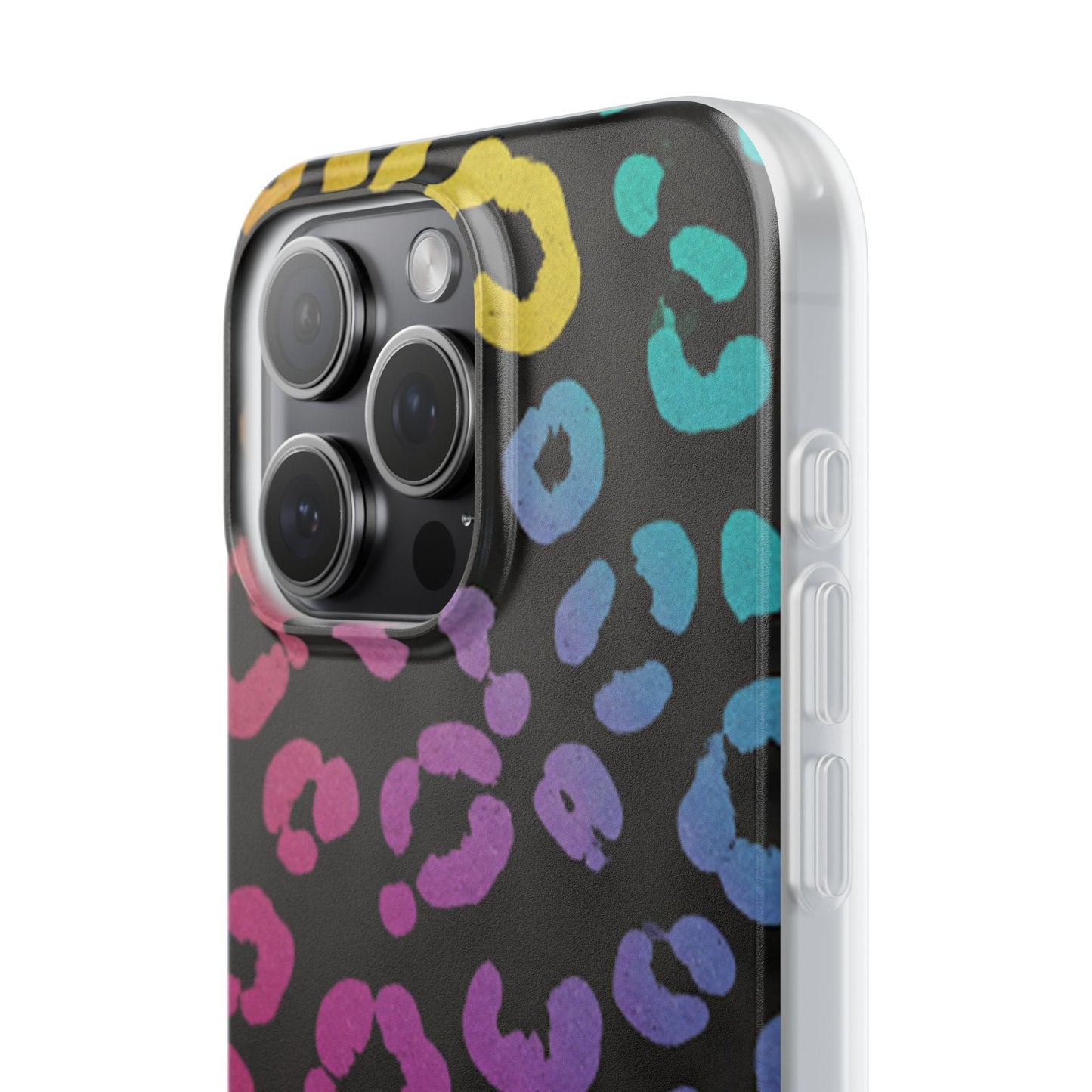 Vibrant Leopard Print Flexi Phone Case