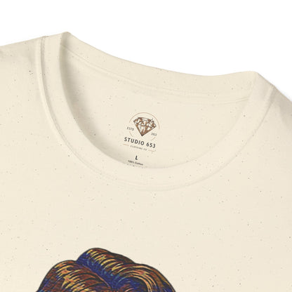 Clothed With Strength Tattooed Pin Up Vintage Graphic Tee