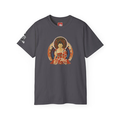 Fine Art Buddha Oil Paint Print Unisex Ultra Cotton Tee