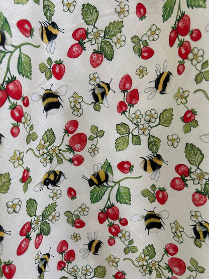 Berry Bees Vintage Dress