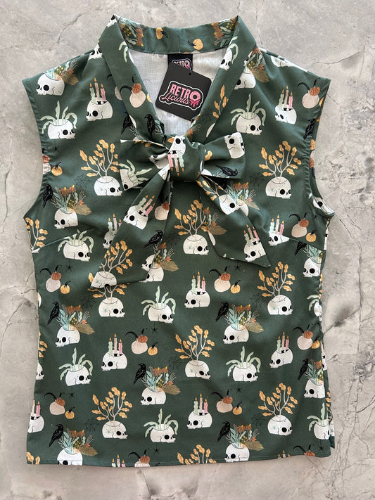 Skulls & Candles Bow Top