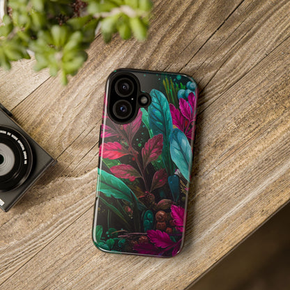 Vibrant Floral Tough Phone Case