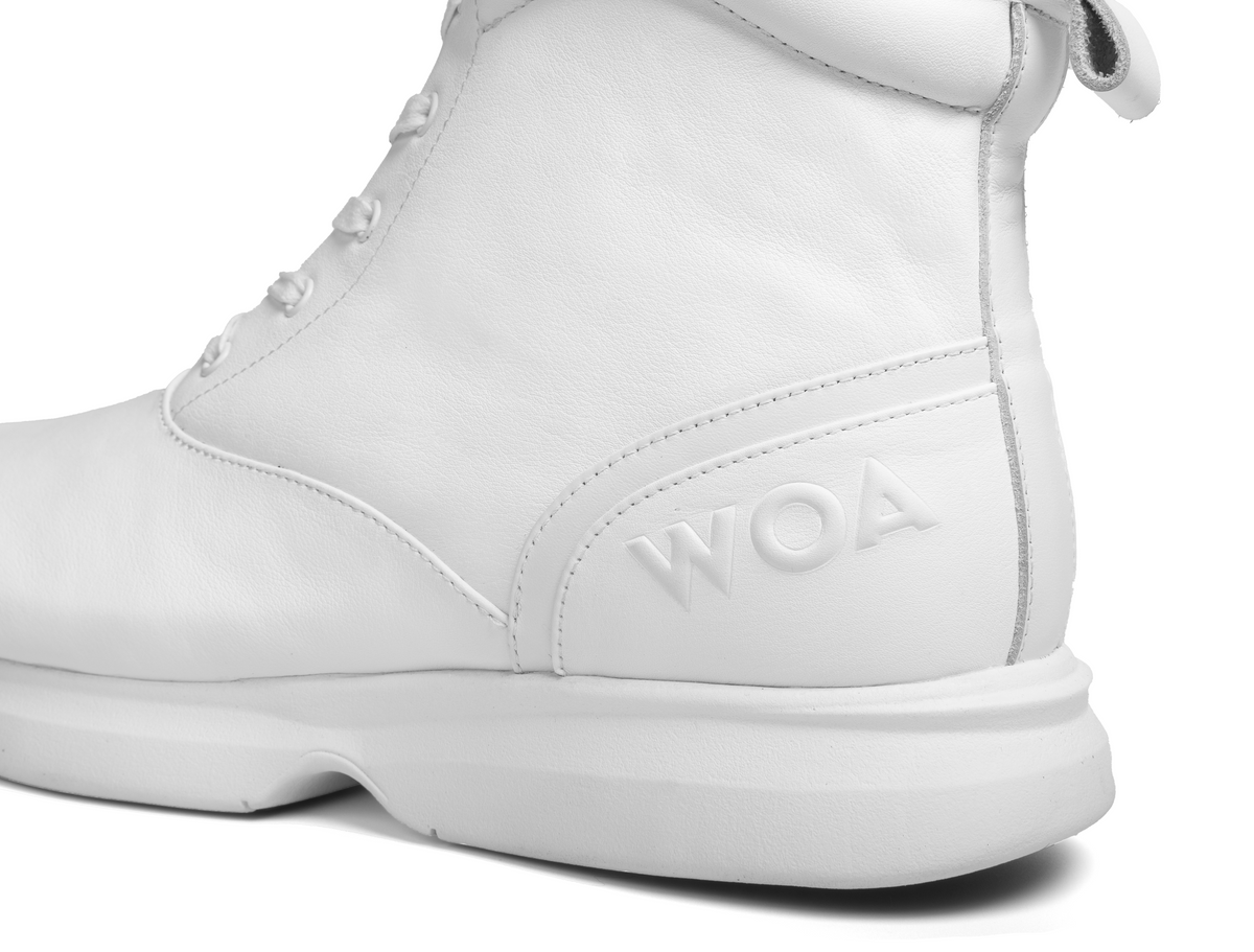 All White All-Day WOA Boot