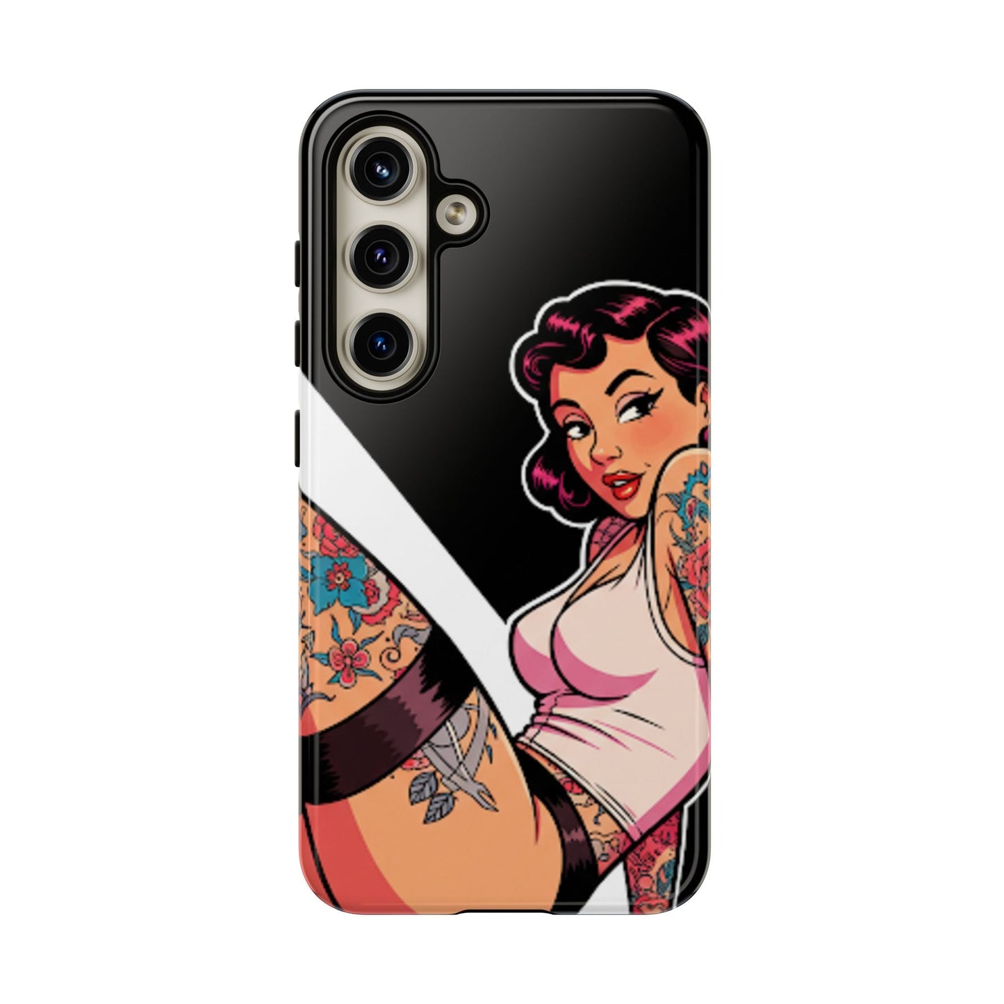 Vintage Tattoo Beauty Tough Phone Case