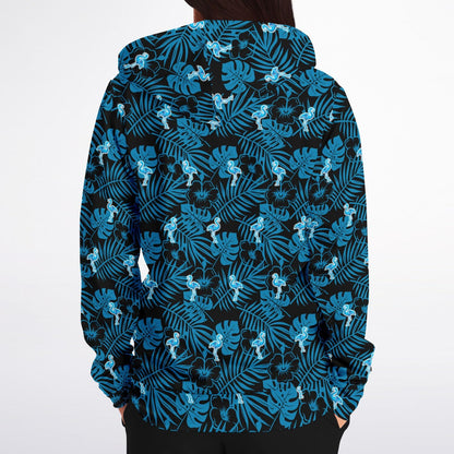 Rad Palm Party Like A Flock Star Zip Up Hoodie