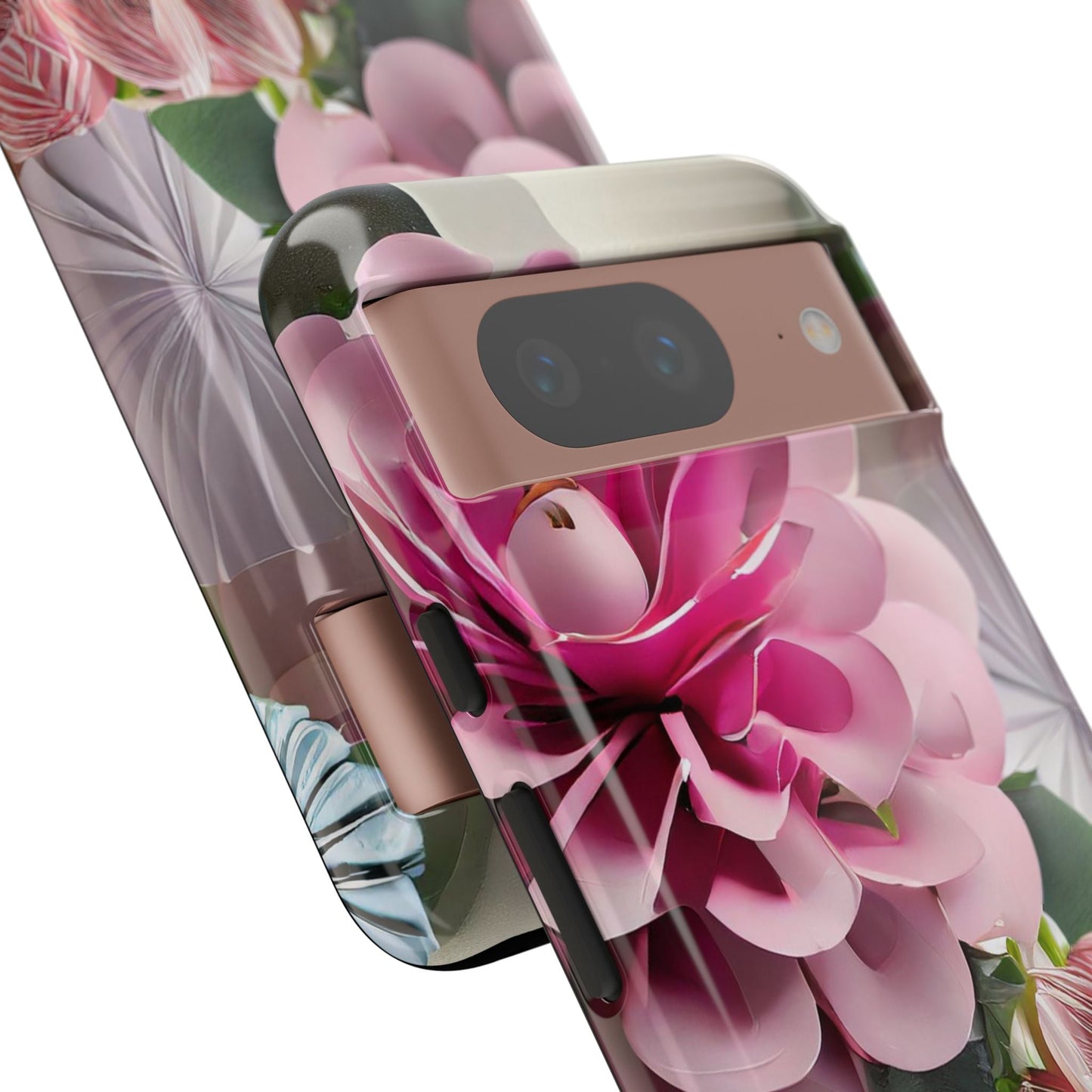 Elegant Paper Flowers Tough Phone Case