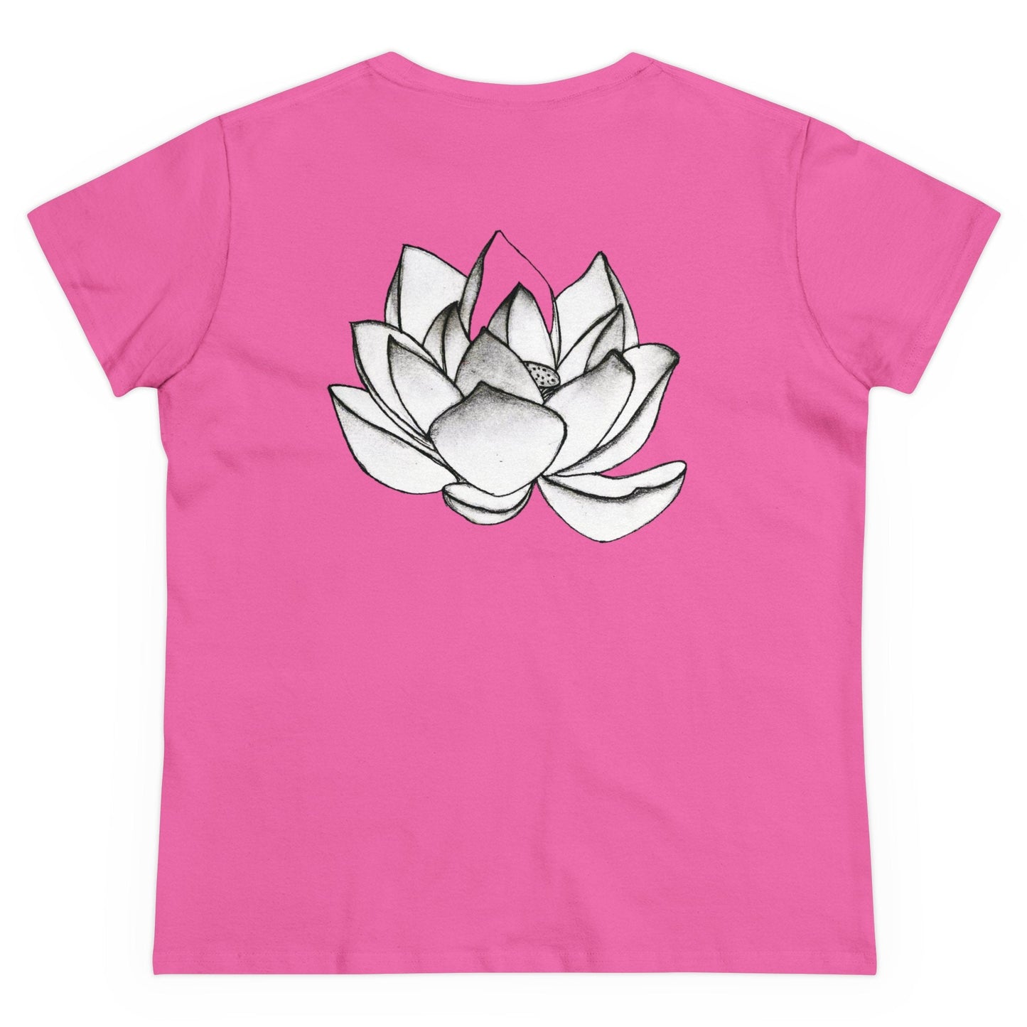 Buddha Gouache Print Women's Cotton Tee