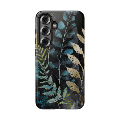 Dark Floral Tough Phone Case