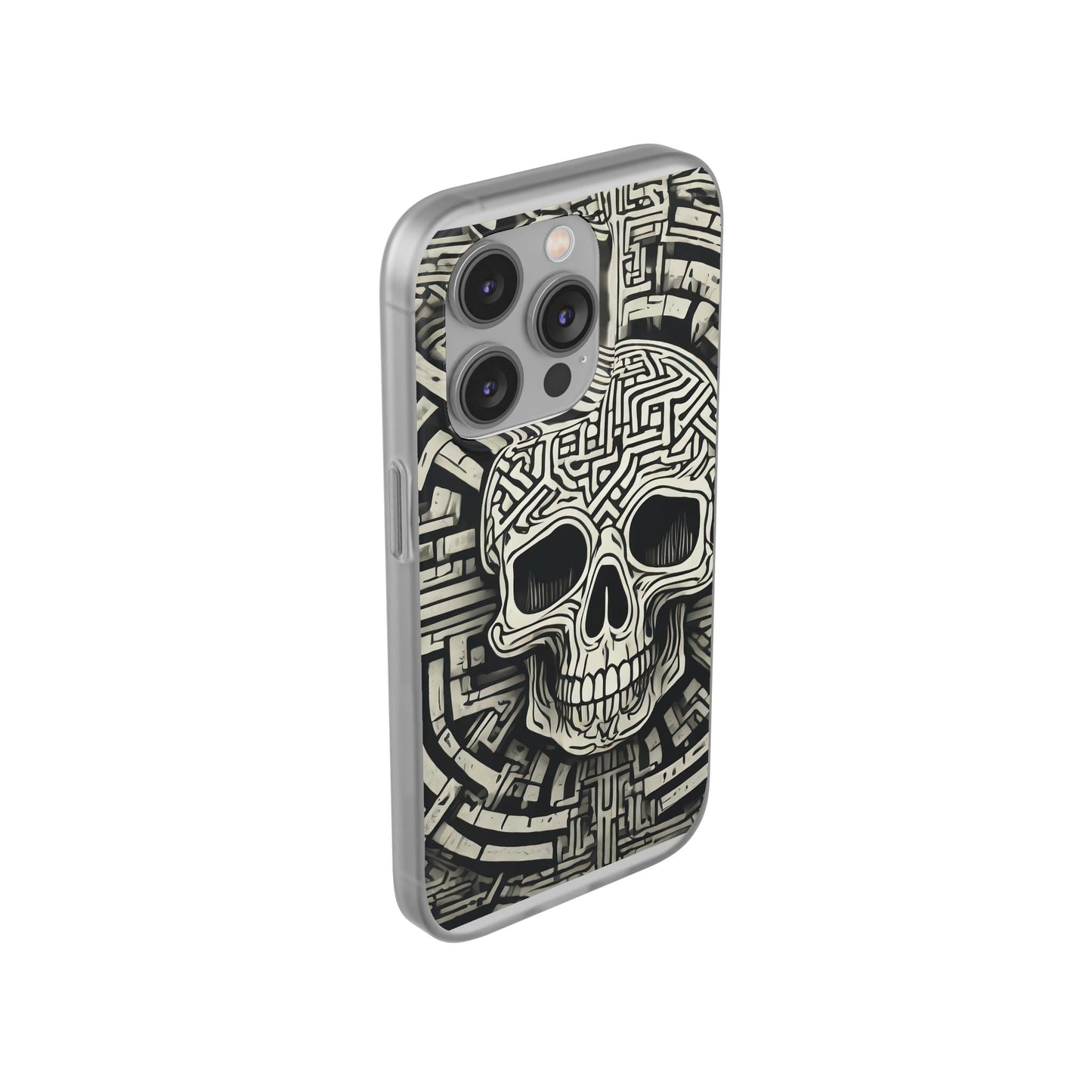 Gothic Skull Maze Flexi Case