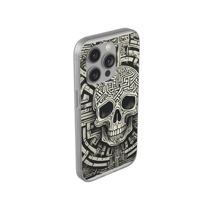 Gothic Skull Maze Flexi Case