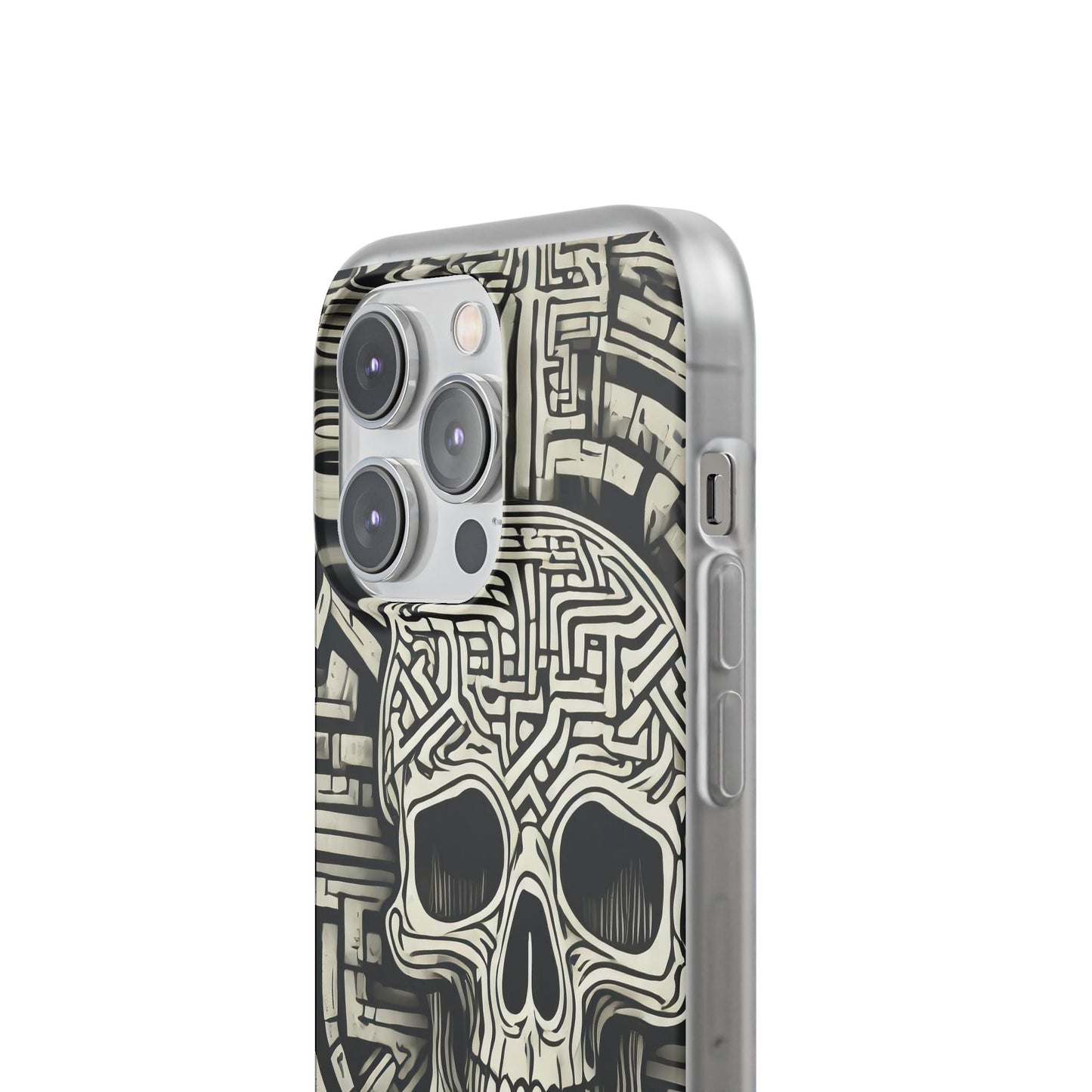 Gothic Skull Maze Flexi Case