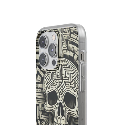 Gothic Skull Maze Flexi Case