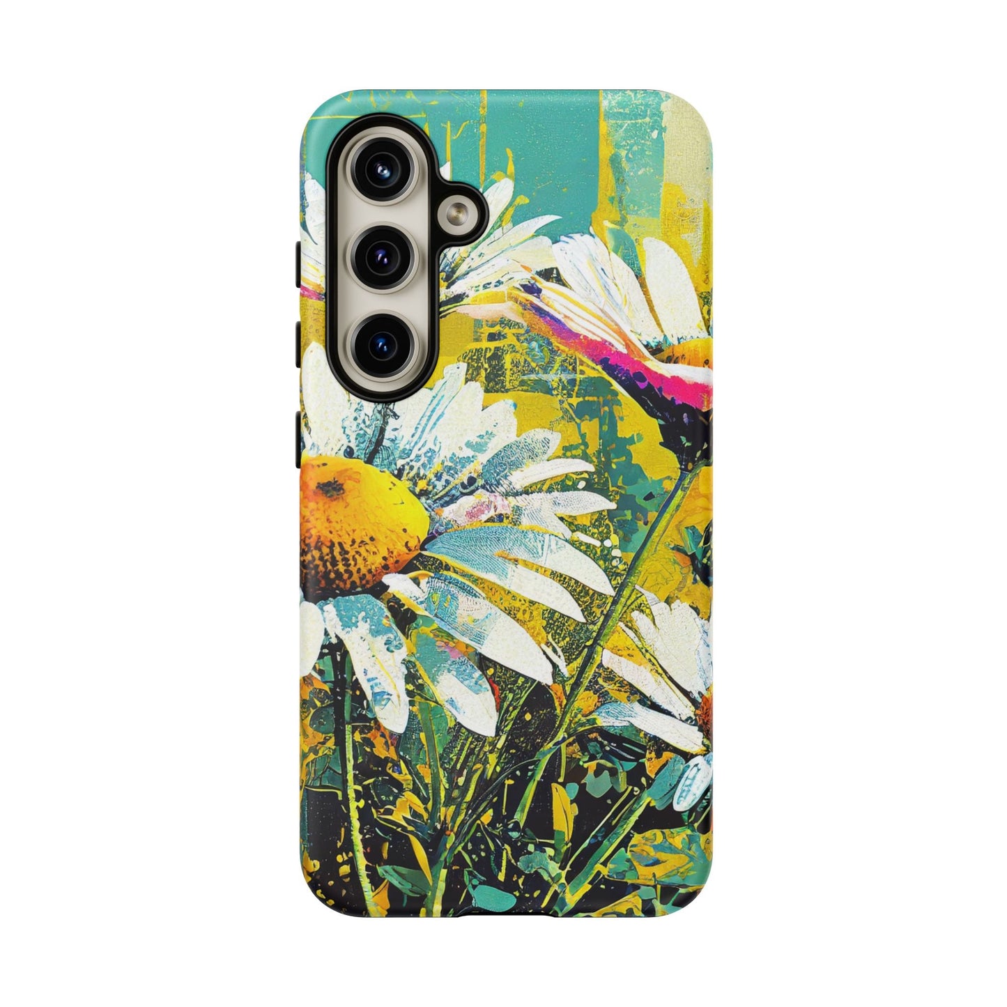 Colorful Daisy Floral Tough Phone Case