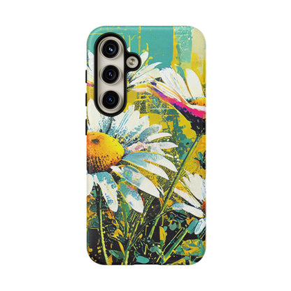 Colorful Daisy Floral Tough Phone Case