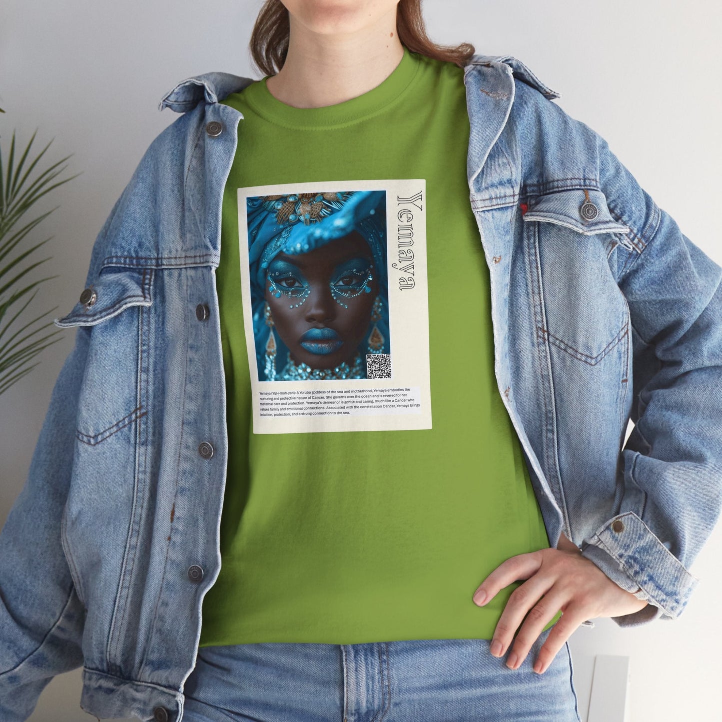 Yemaya Aziza & Fae Unisex Heavy Cotton Tee