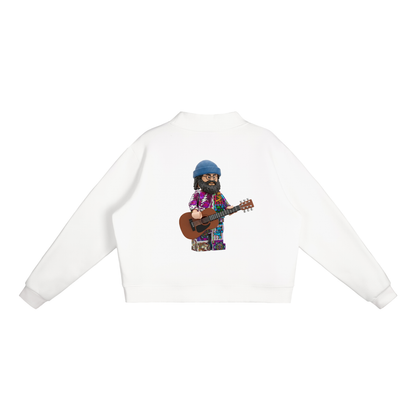 Dead Head Thunder Essential Fleece Mid-Neck Crew Sweatshirt