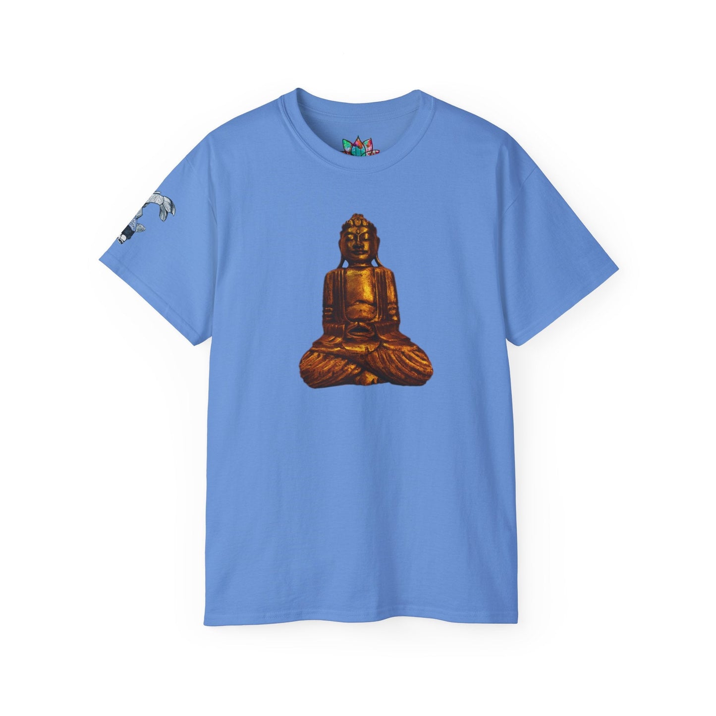 Fine Art Buddha Carving Print Unisex Ultra Cotton Tee