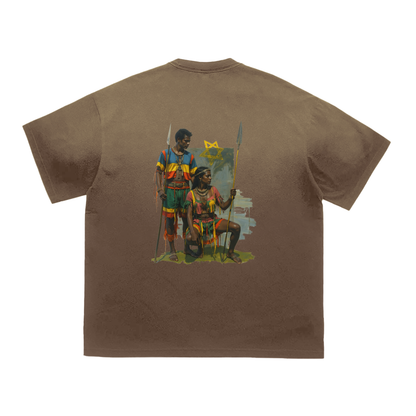 Amaru Khan Stars Cinco Dyed Gradient T-Shirt