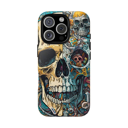 Iconic Skulls Tough Phone Case