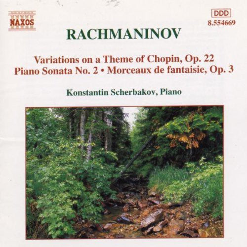 Konstantin Scherbakov - Piano Sonata 2 / Variation on Theme By Chopin [CD]