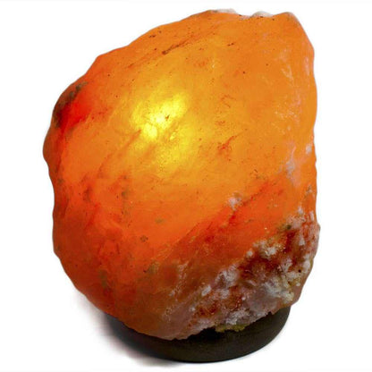 2-3Kg Salt Lamp - 4-6 lbs avg. - Cord, Bulb, Dimmer