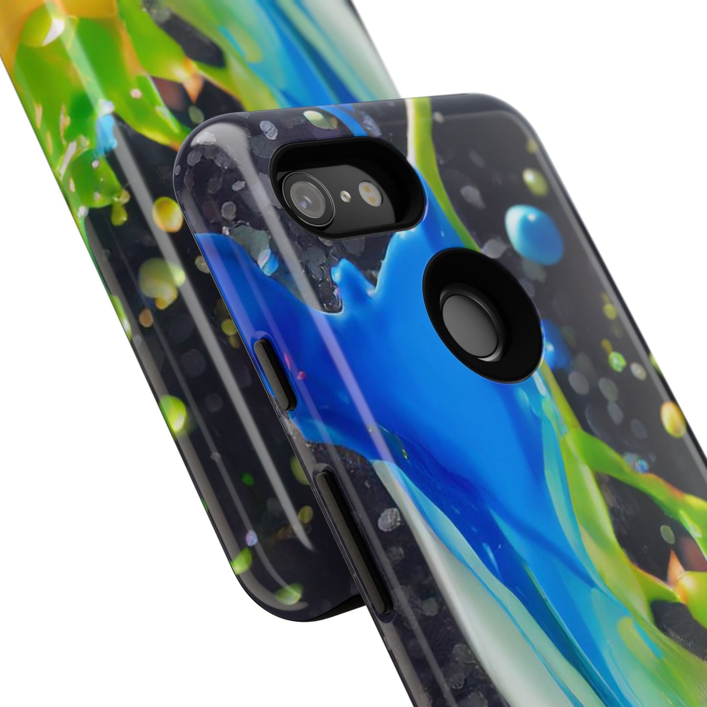 Vibrant Paint Splash Phone Case - Tough & Stylish Protection
