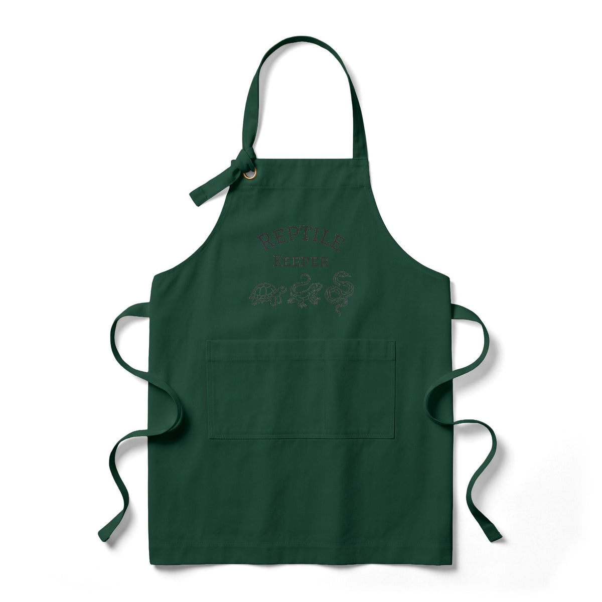 "Reptile Keeper" Heavy Twill Work Apron